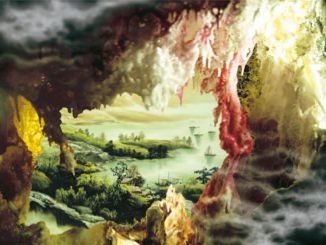 H.H.第三世多杰羌佛藝術西畫欣賞- A Beautiful World Discovered From a Cave 別有洞天